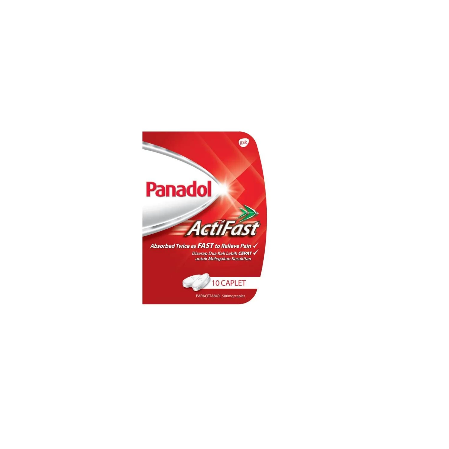 PANADOL ACTIFAST 10'S COMPACT