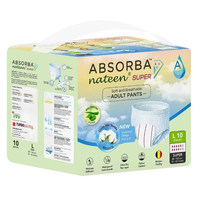 ABSORBA NATEEN SUPER ADULT PANTS (L)